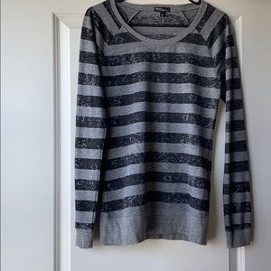Comfy striped grudge sweatshirt